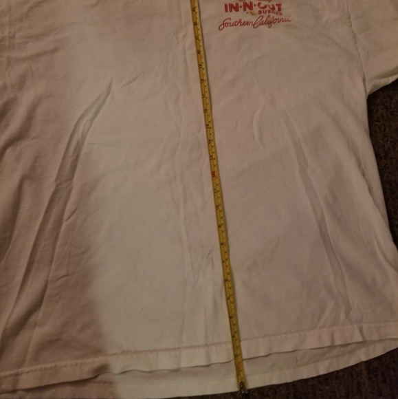 Vintage in and out burger shirt 1985 - Picture 8 of 8